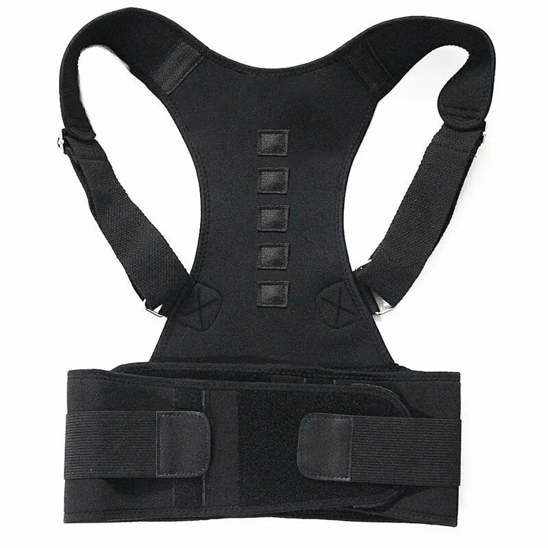 Magnetic therapy posture corrector posture corset shoulder support belt men  and women braces and support belt shoulder posture
